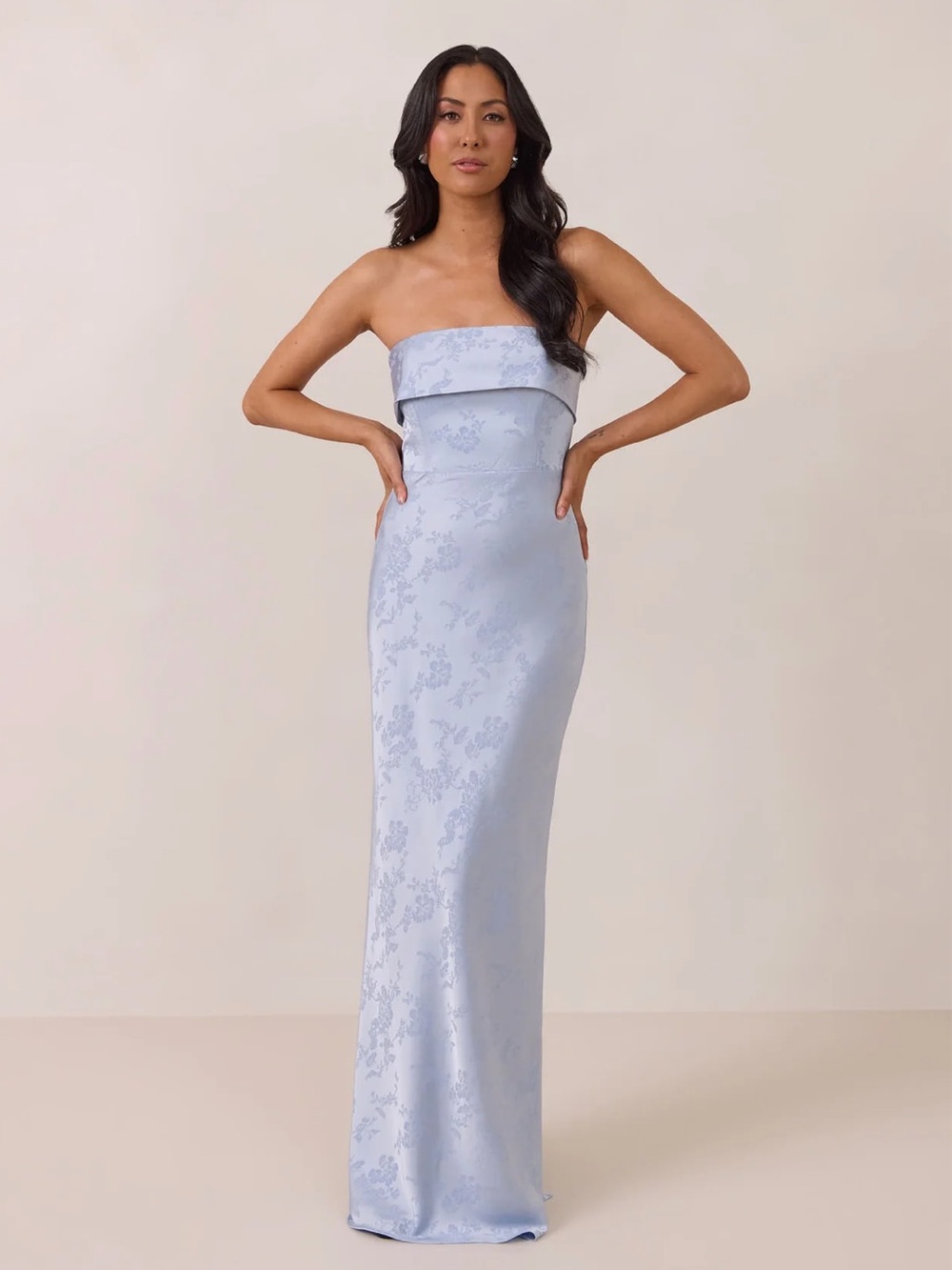 Park and Fifth Devon Dress in Mineral Jacquard
